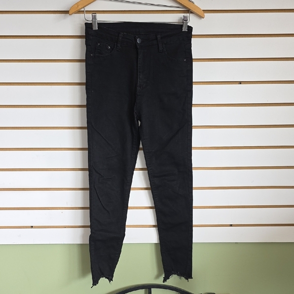 Blk Skinny Jeans Med - Picture 1 of 7